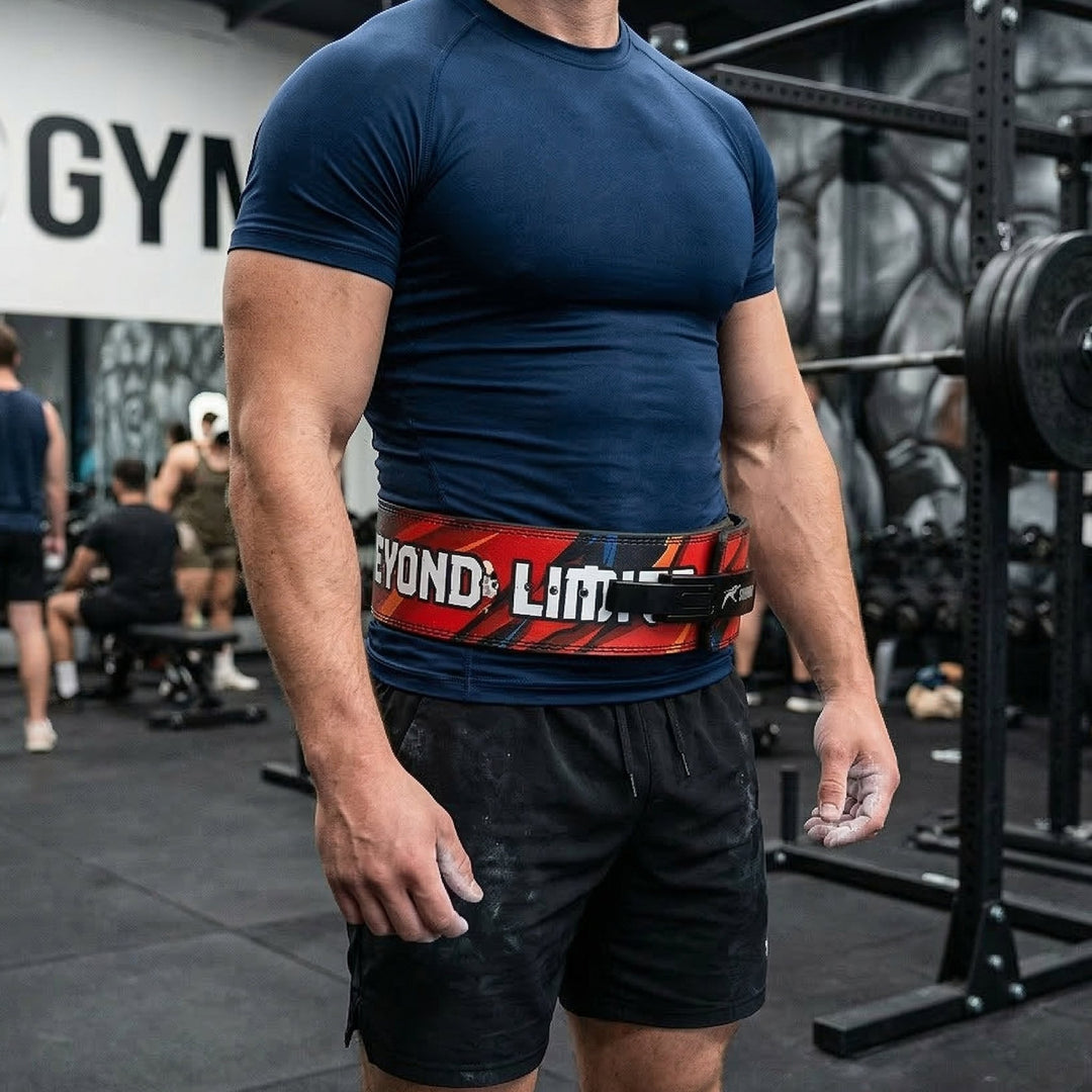 Limit Breaker Leather Weight Lifting Belt - Summo Sports