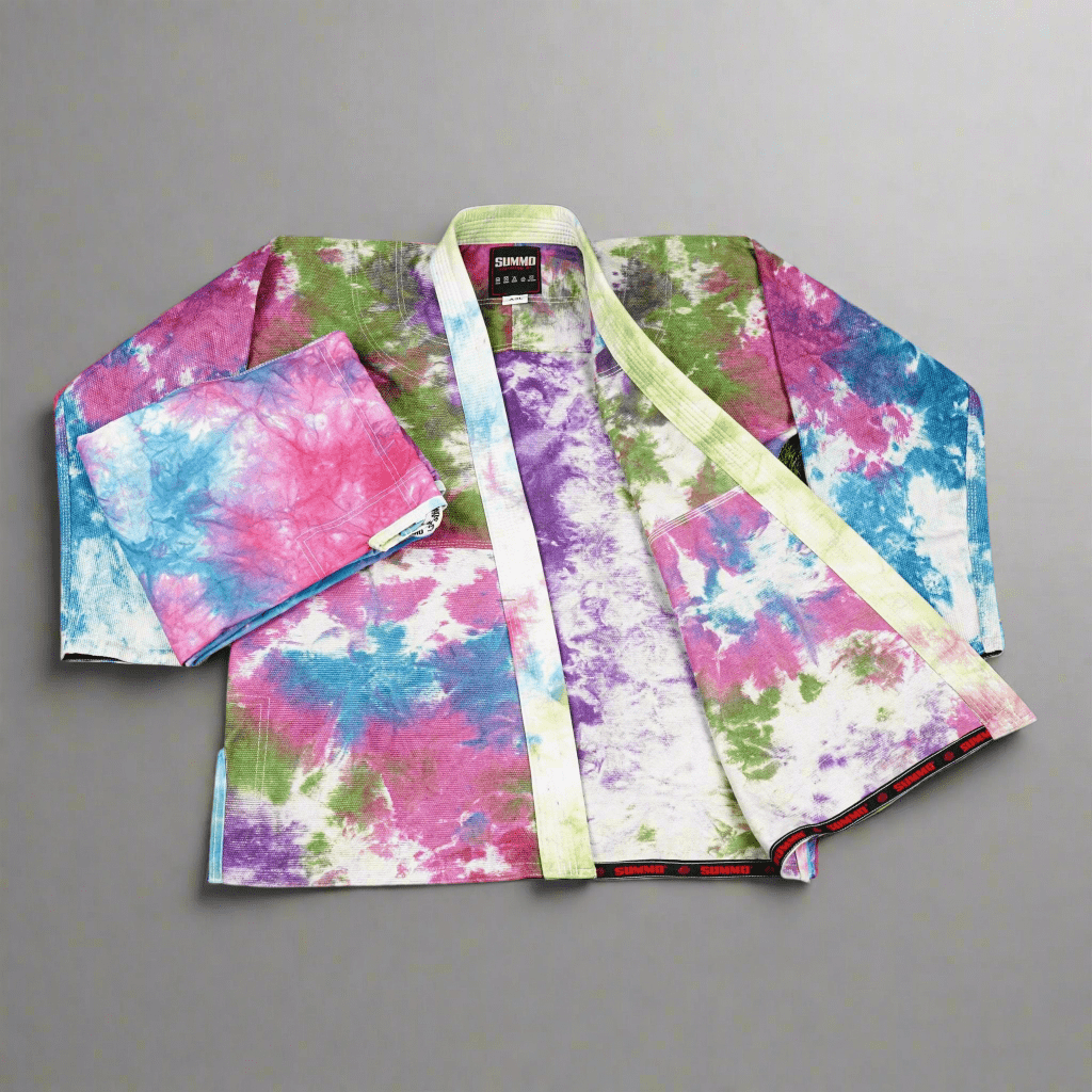 Limited Edition Hand - Dyed Tie - Dye Brazilian Jiu Jitsu Gi (BJJ Uniform) - Summo Sports