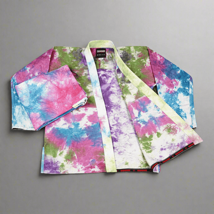 Limited Edition Hand - Dyed Tie - Dye Brazilian Jiu Jitsu Gi (BJJ Uniform) - Summo Sports