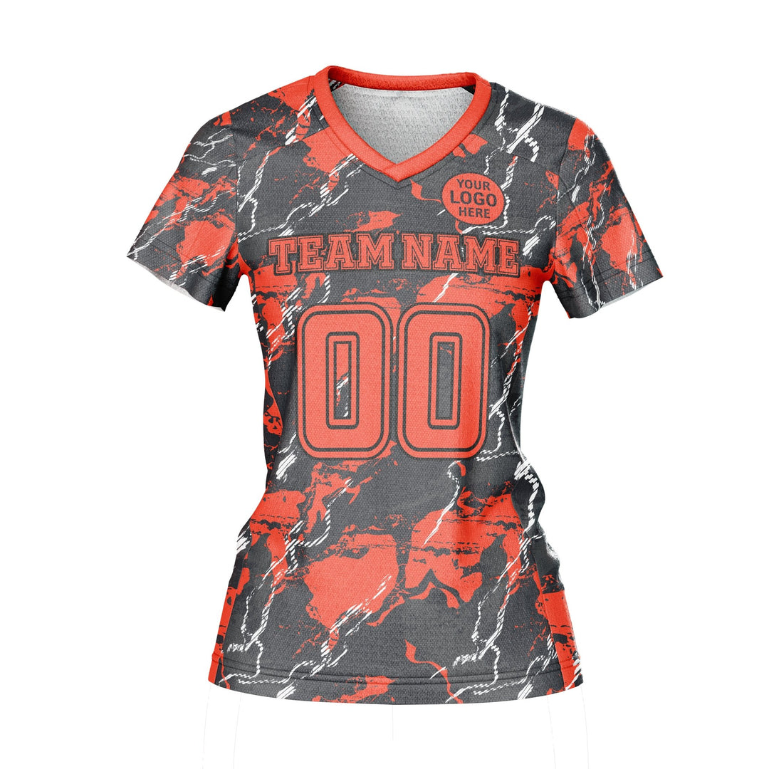 Magma Camo Custom Volleyball Jersey - Summo Sports