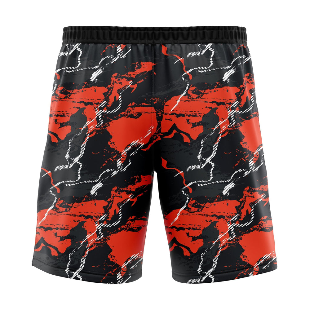 Magma Camo Custom Volleyball Shorts - Summo Sports