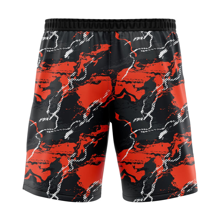 Magma Camo Custom Volleyball Shorts - Summo Sports