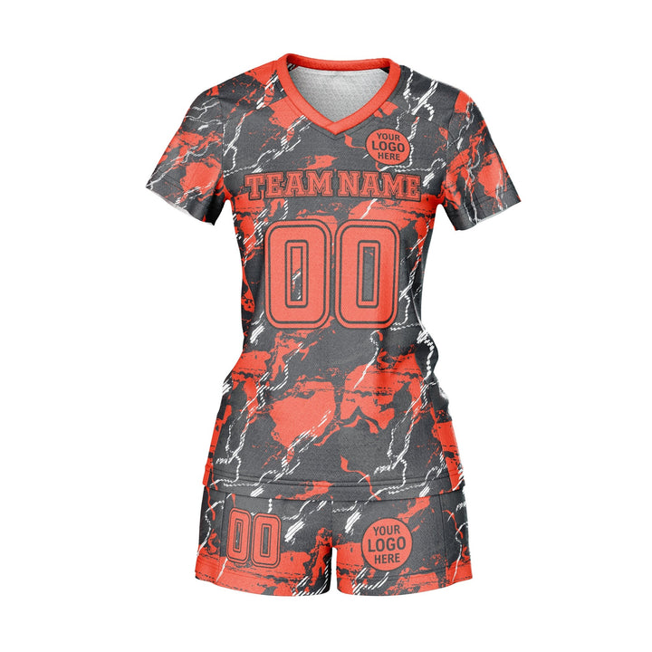 Magma Camo Custom Volleyball Uniform - Summo Sports