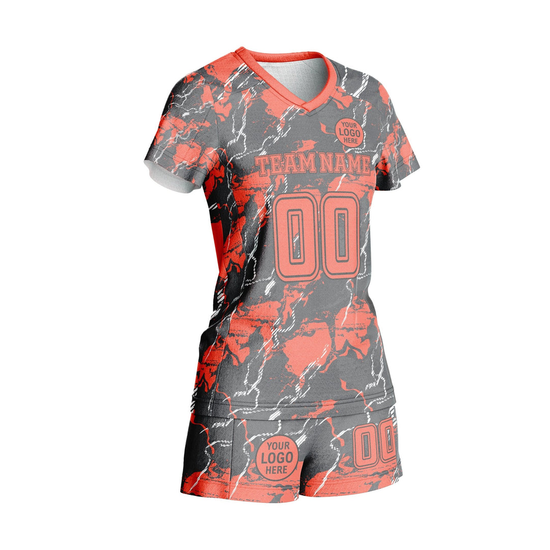 Magma Camo Custom Volleyball Uniform - Summo Sports