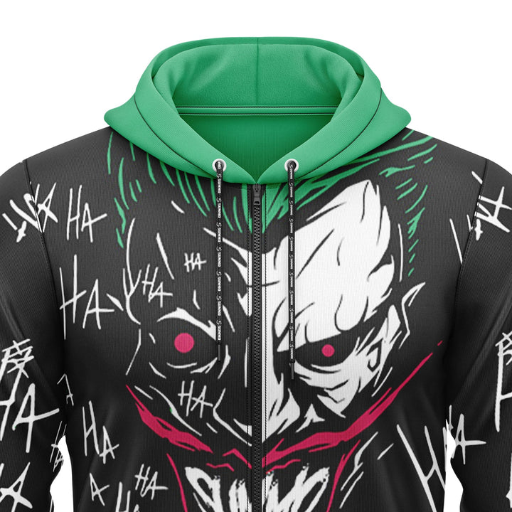 Mat Maniac Full - Print Zipper Hoodie For Men/Women - Summo Sports