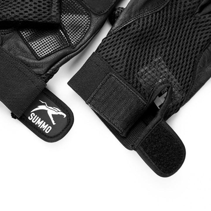 Maximus Black Weightlifting Gym Gloves - Summo Sports