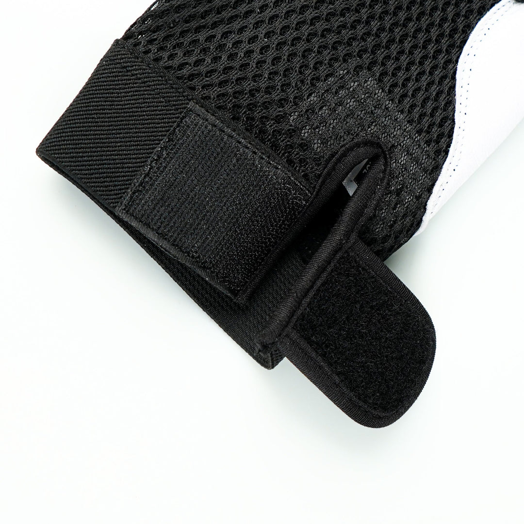Maximus White Weightlifting Gym Gloves - Summo Sports