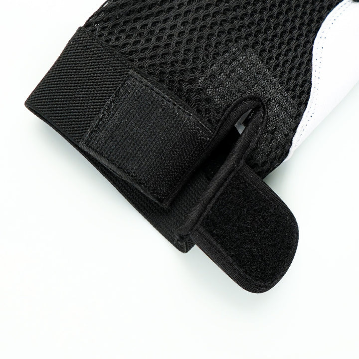 Maximus White Weightlifting Gym Gloves - Summo Sports