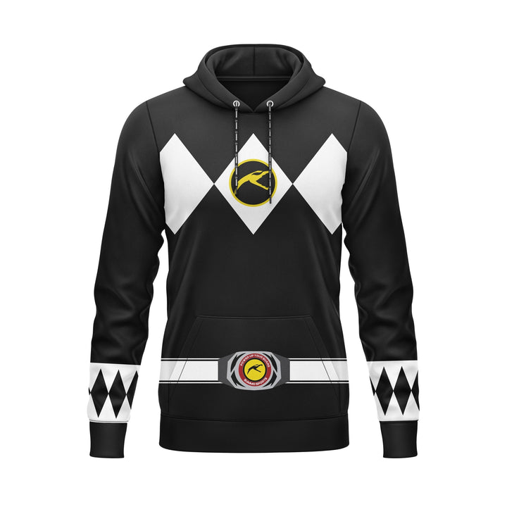 Mighty Morphin Black Full - Print Hoodie For Men/Women - Summo Sports