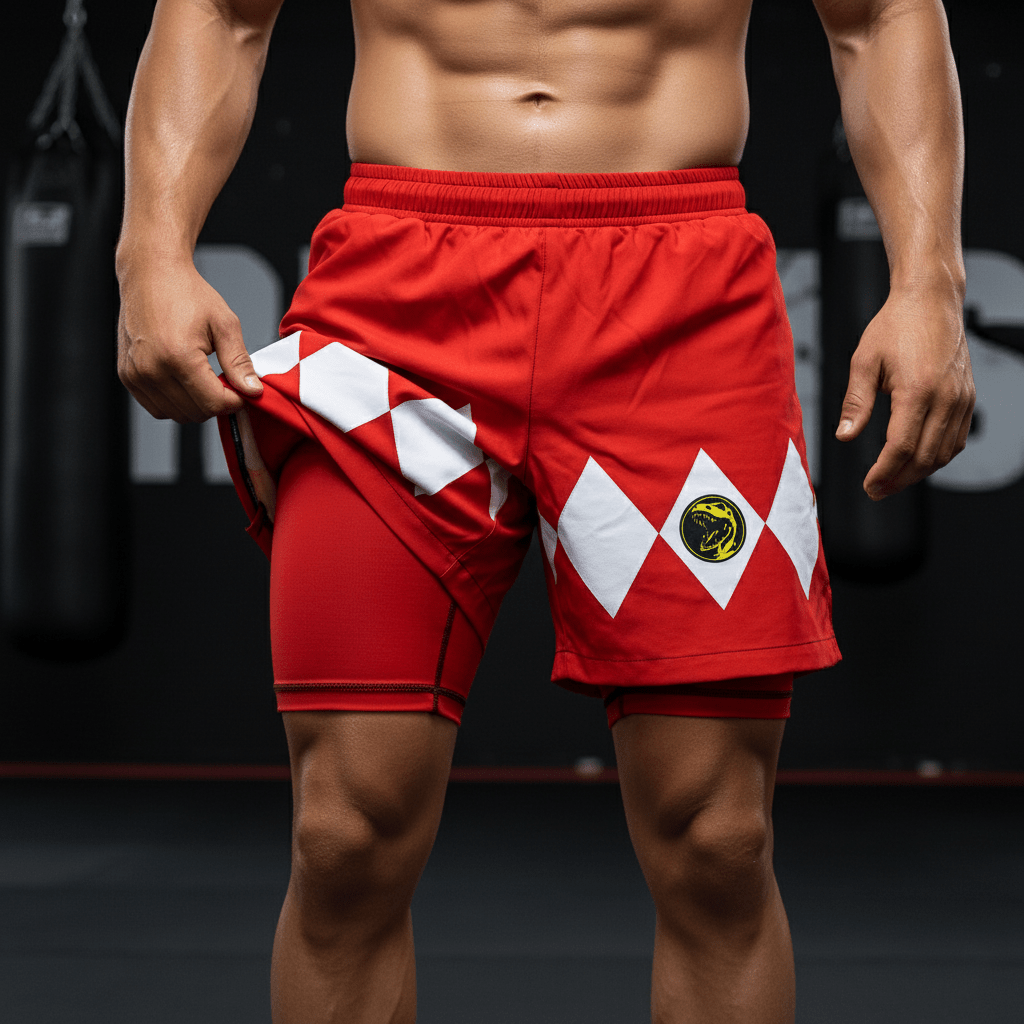 Mighty Morphin Grappler 2 In One Training Shorts - Summo Sports