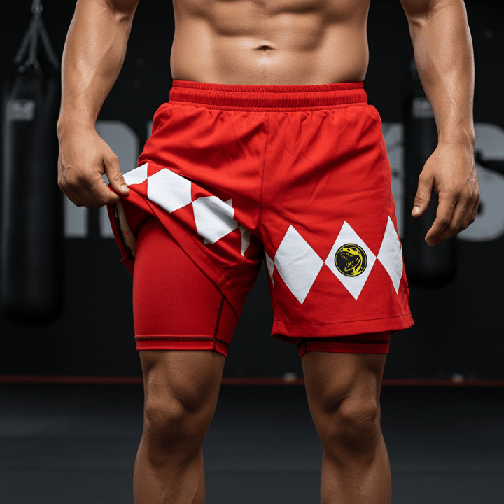 Mighty Morphin Grappler 2 In One Training Shorts - Summo Sports