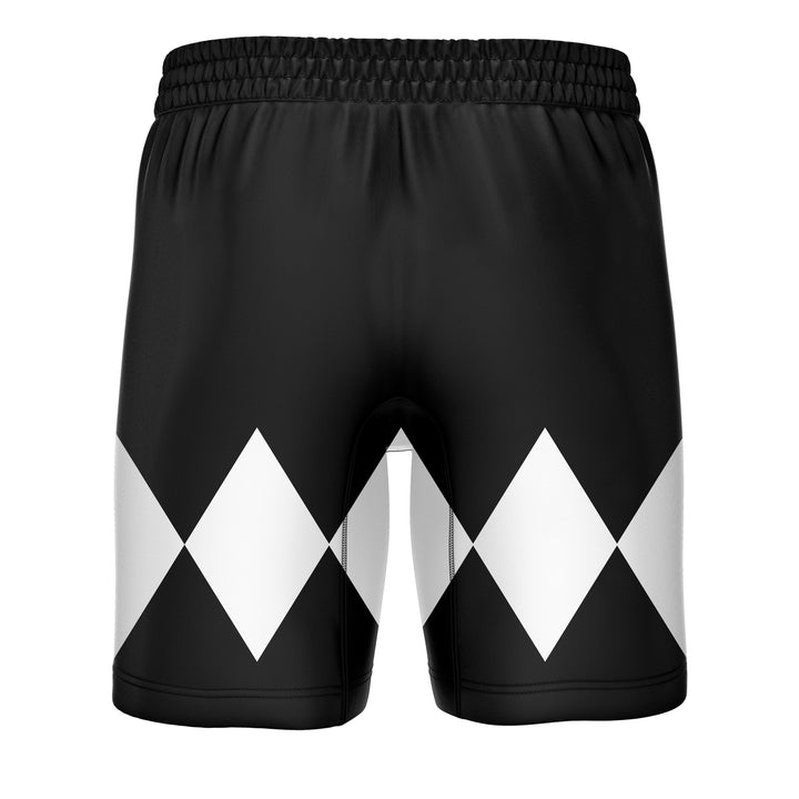 Mighty Morphin Grappler – Black Men’s Training Shorts - Summo Sports