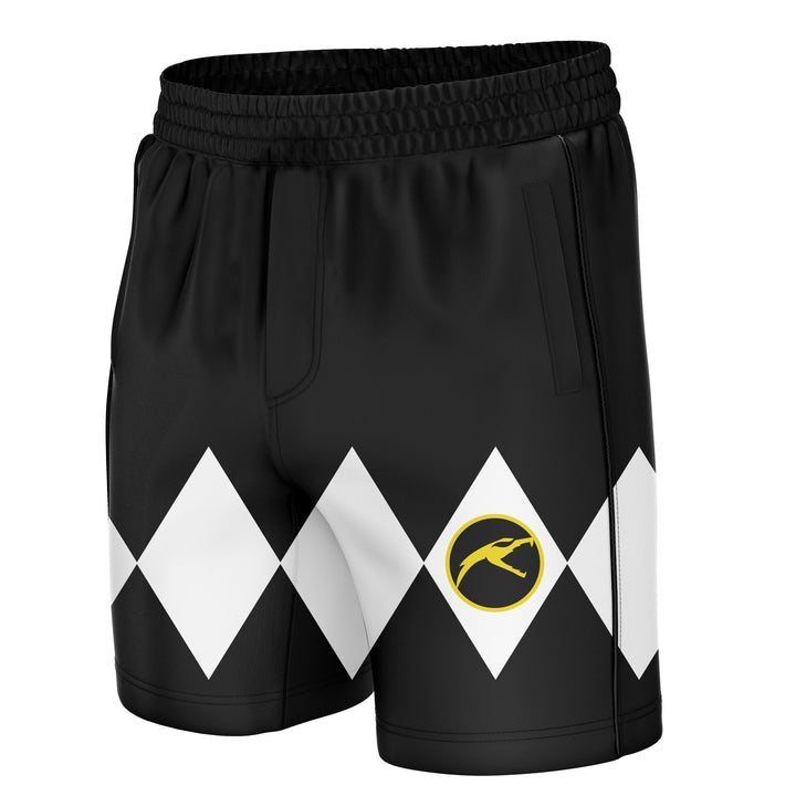 Mighty Morphin Grappler – Black Men’s Training Shorts - Summo Sports