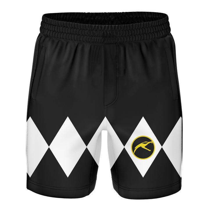 Mighty Morphin Grappler – Black Men’s Training Shorts - Summo Sports