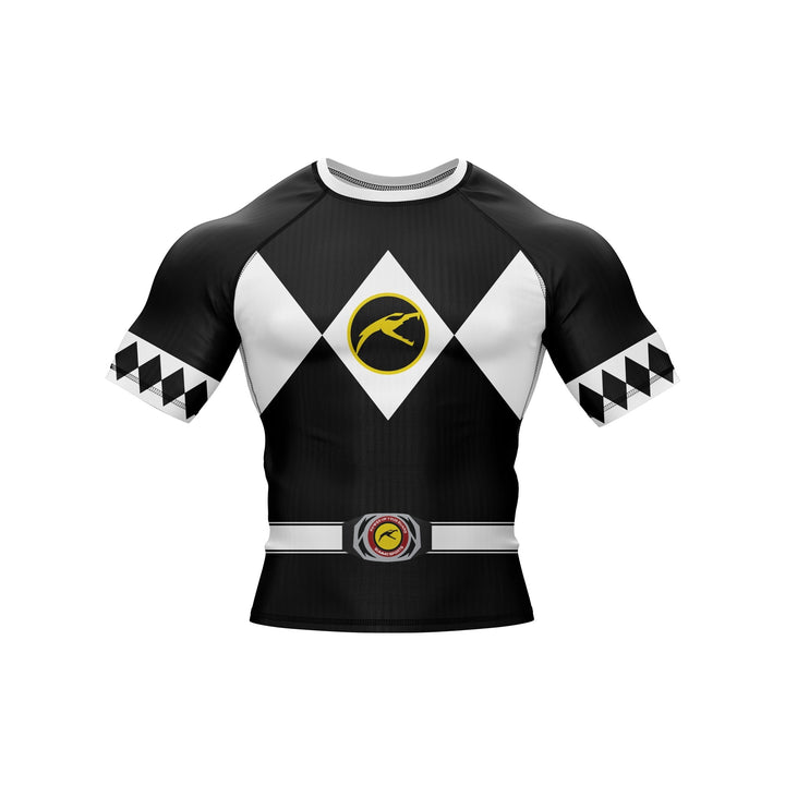 Mighty Morphin Grappler – Black Premium Rash Guard For Men/Women - Summo Sports