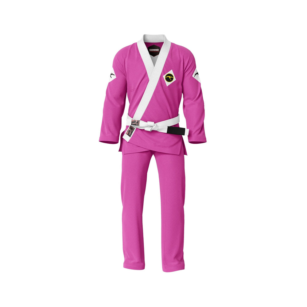 Mighty Morphin Grappler – Pink Sublimation Brazilian Jiu Jitsu Gi - Summo Sports