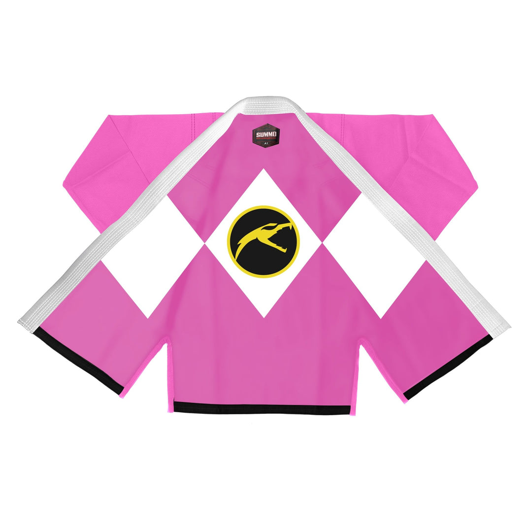 Mighty Morphin Grappler – Pink Sublimation Brazilian Jiu Jitsu Gi - Summo Sports