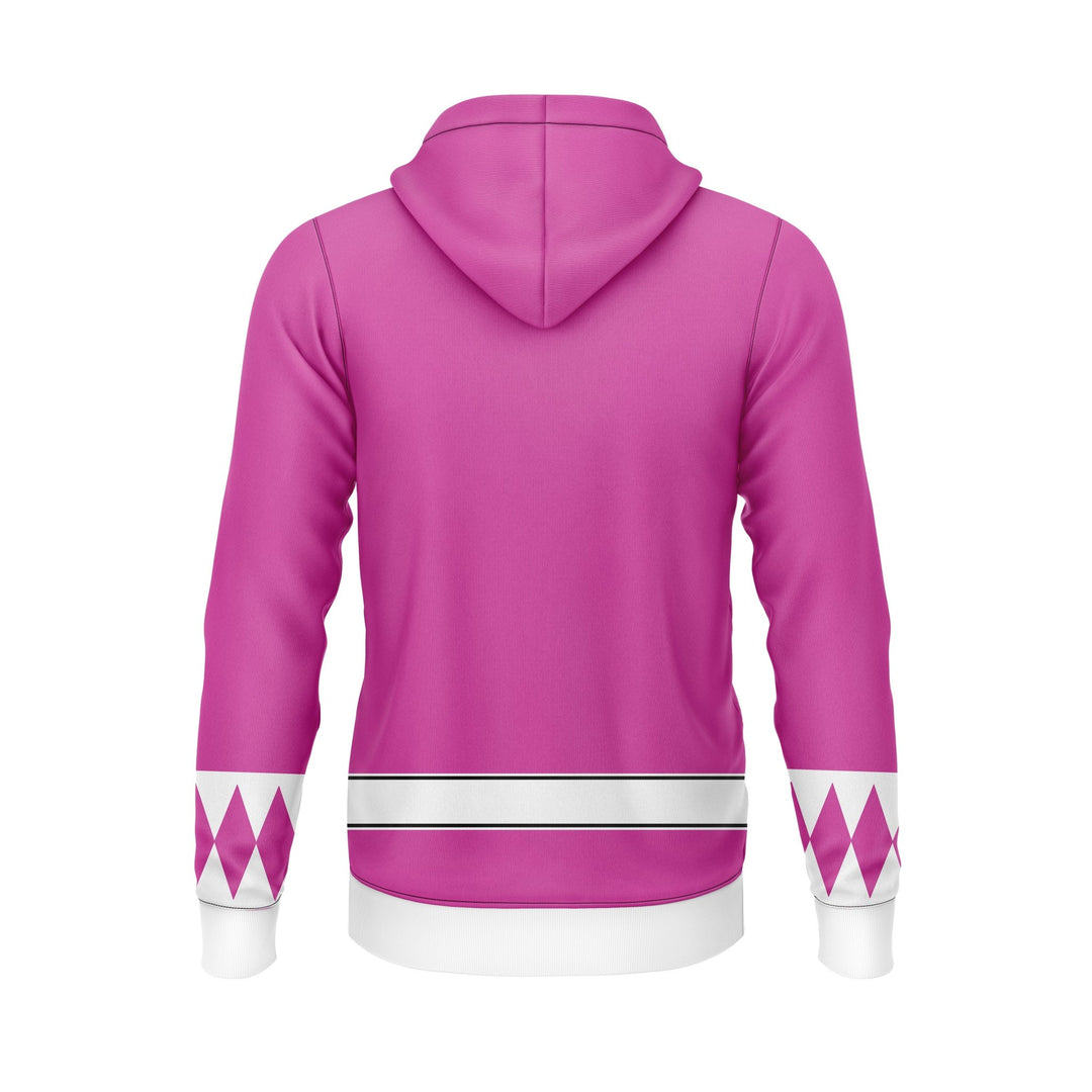 Mighty Morphin Pink Full - Print Hoodie For Men/Women - Summo Sports