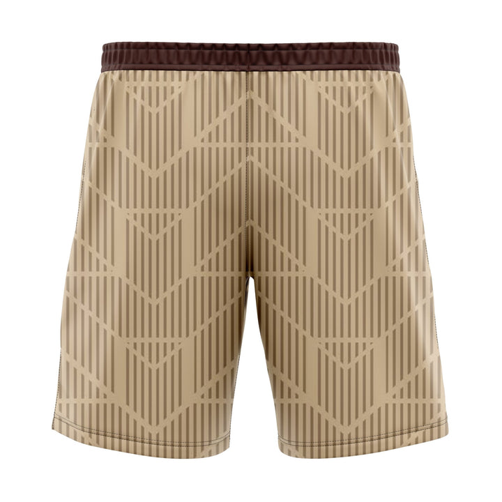 Mocha Dune Custom Volleyball Shorts - Summo Sports