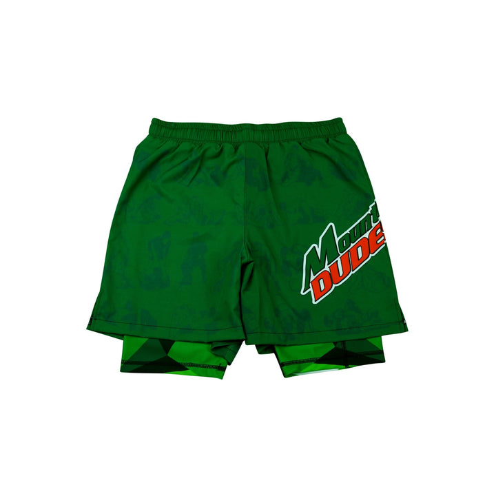 Mountin' Dudes 2 In One Training Shorts - Summo Sports