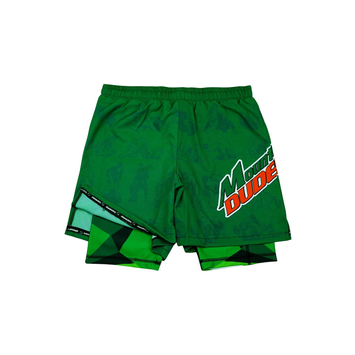 Mountin' Dudes 2 In One Training Shorts - Summo Sports