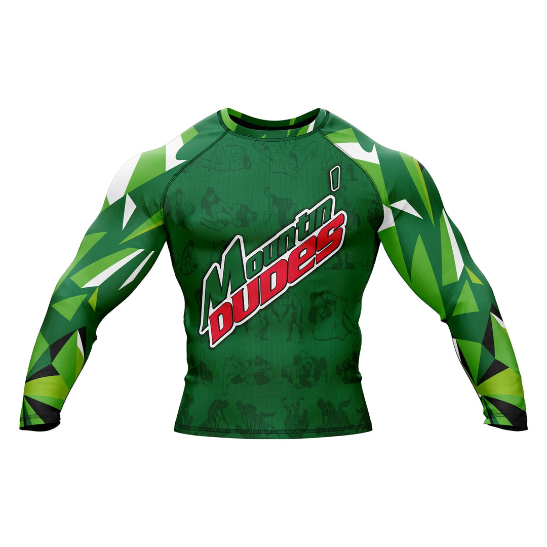 Mountin' Dudes Premium Bjj Rash Guard For Men/Women - Summo Sports