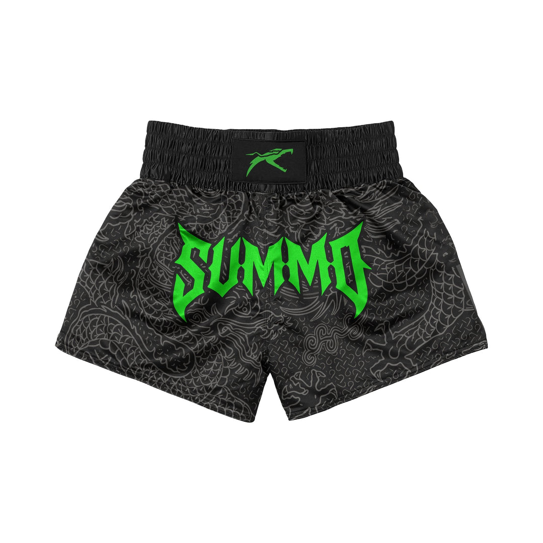 Neon Serpent Muay Thai Shorts - Summo Sports