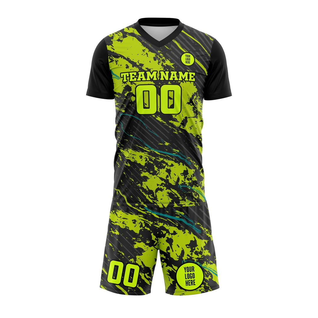 Night Shock Custom Soccer Uniform - Summo Sports