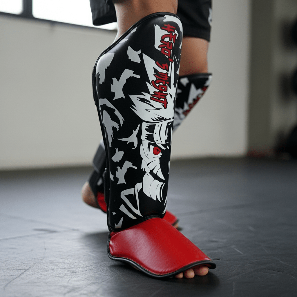 Nine - Tail Striker Shin Instep Guards - Summo Sports