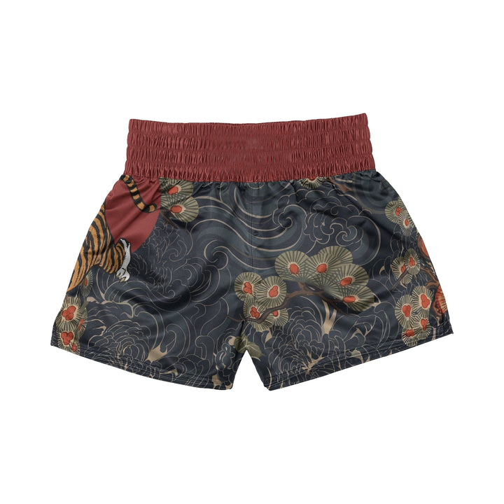 Obsidian Moon Stalker Muay Thai Shorts - Summo Sports