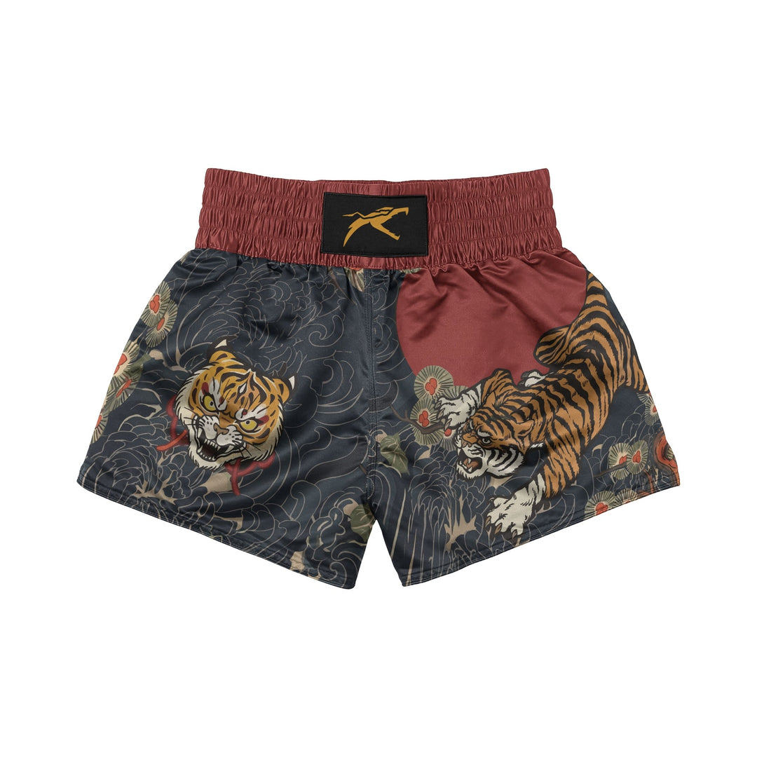 Obsidian Moon Stalker Muay Thai Shorts - Summo Sports