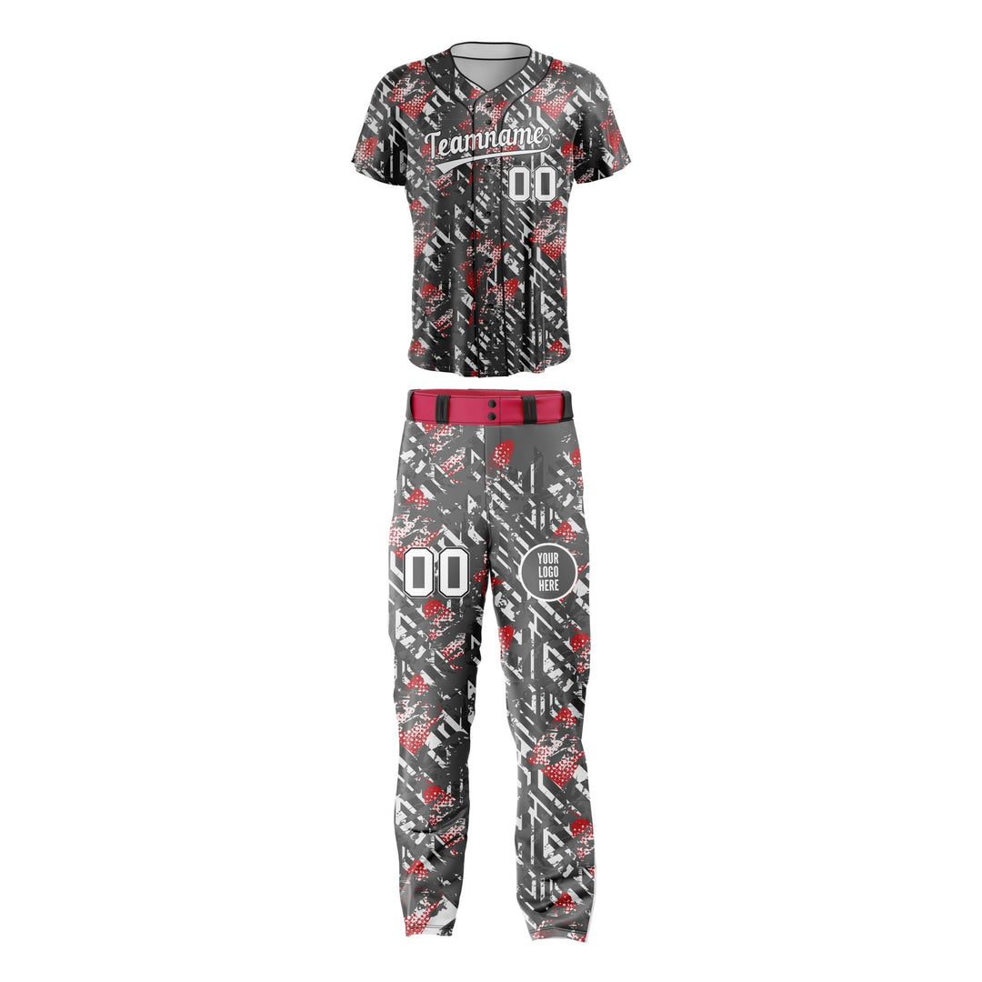 Obsidian Redout Custom Baseball Uniform - Summo Sports