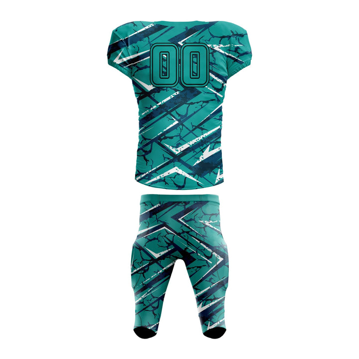 Oceanic Fracture American Football Uniform - Summo Sports