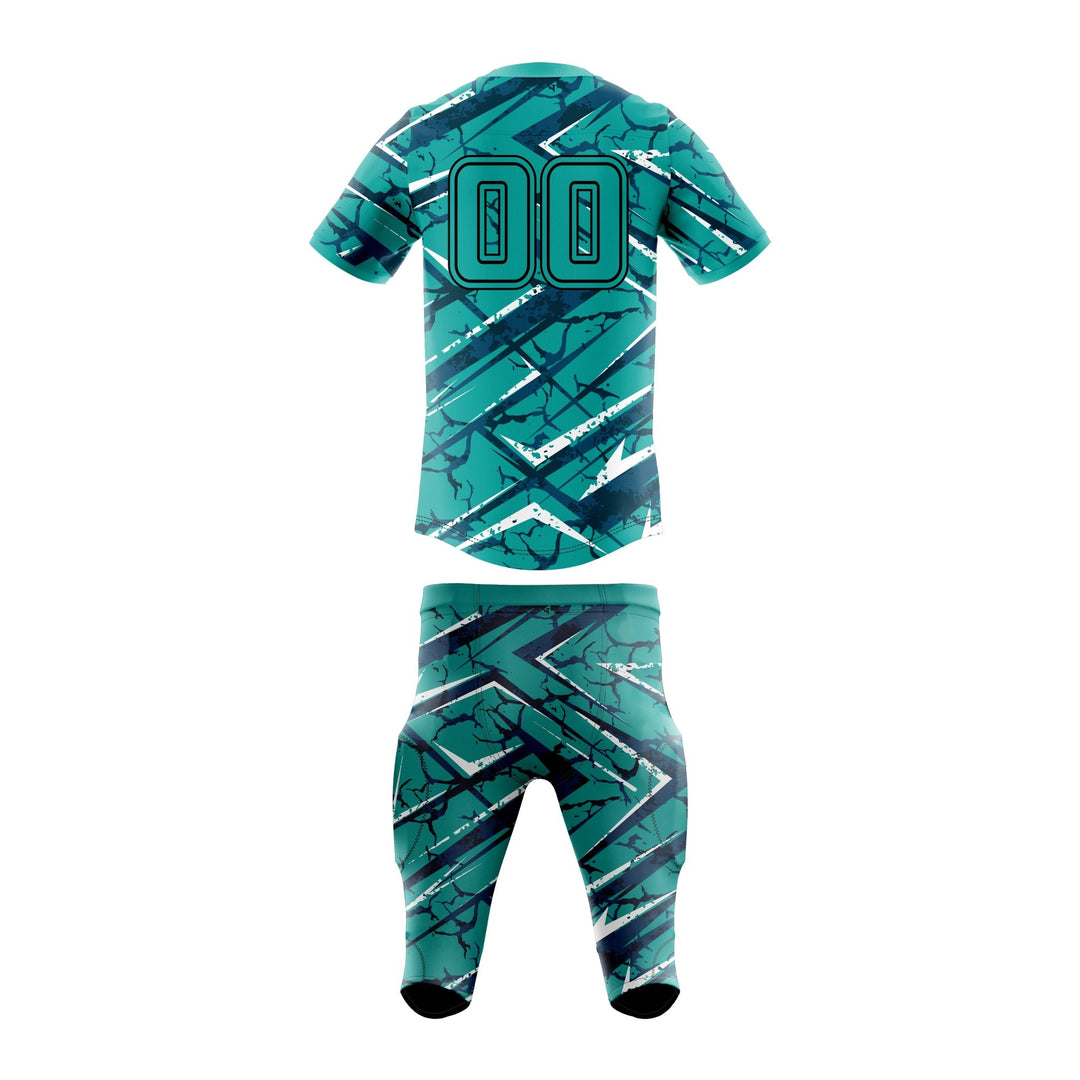 Oceanic Fracture American Football Uniform - Summo Sports