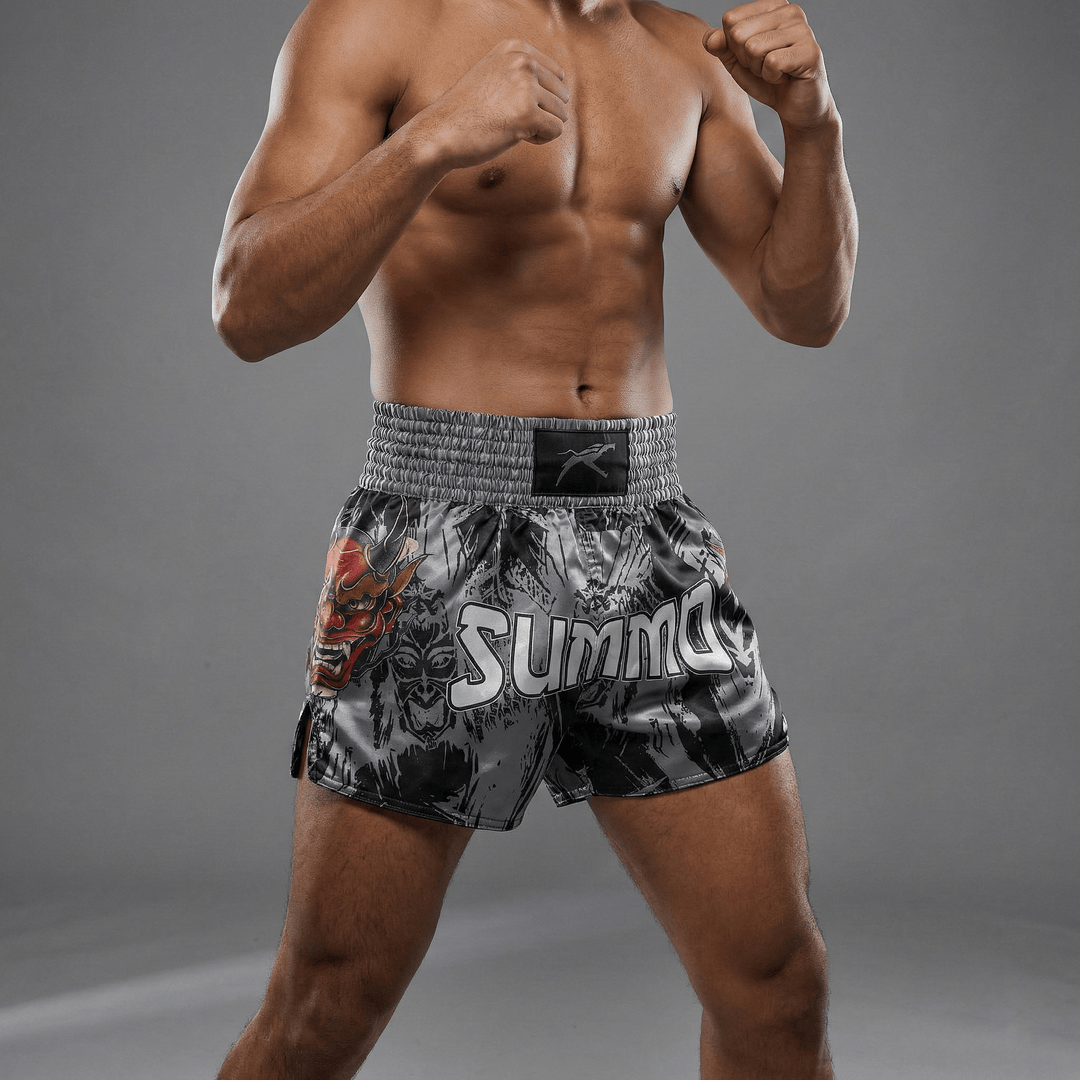 Oni Warrior Muay Thai Shorts - Summo Sports