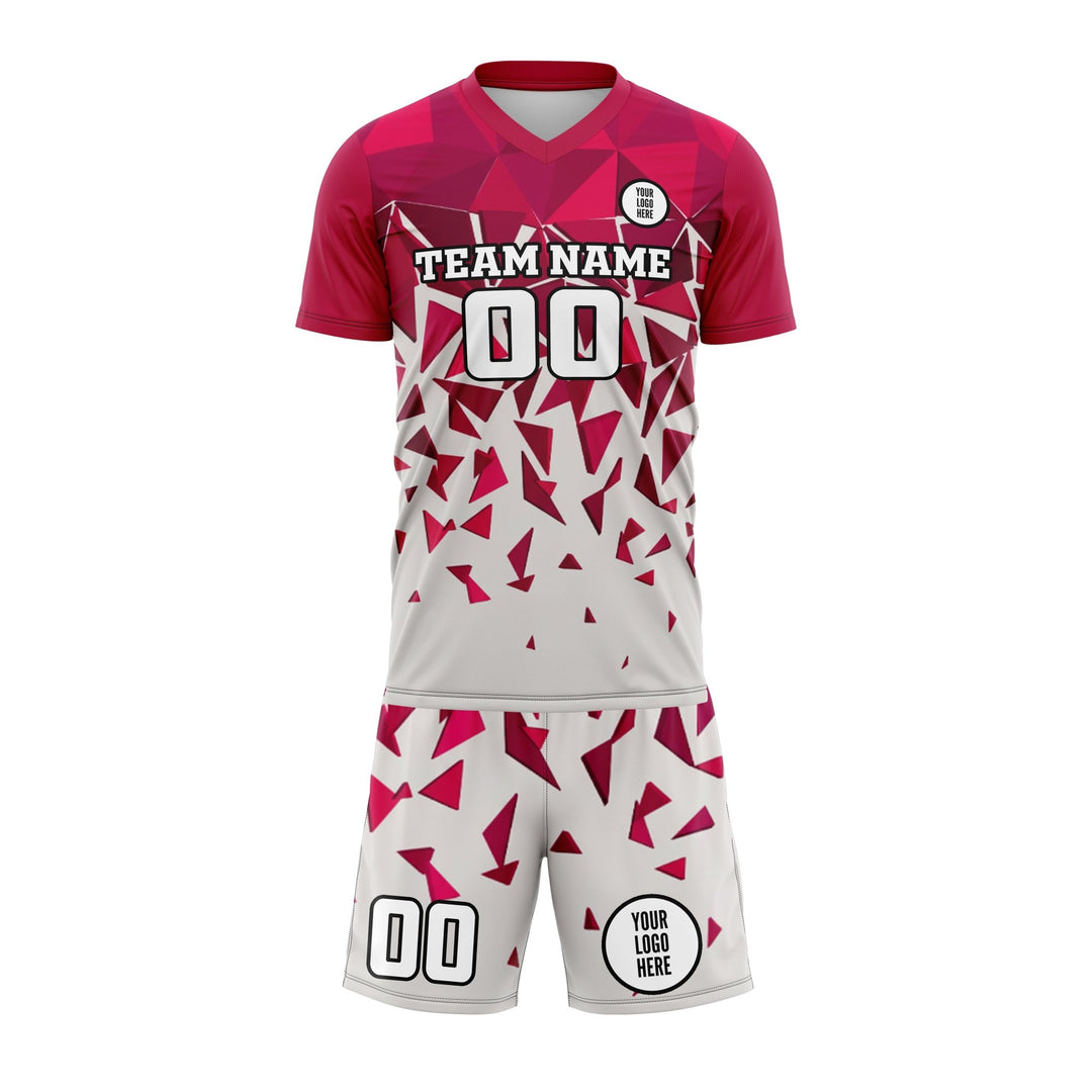 Pink Edge Custom Soccer Uniform - Summo Sports