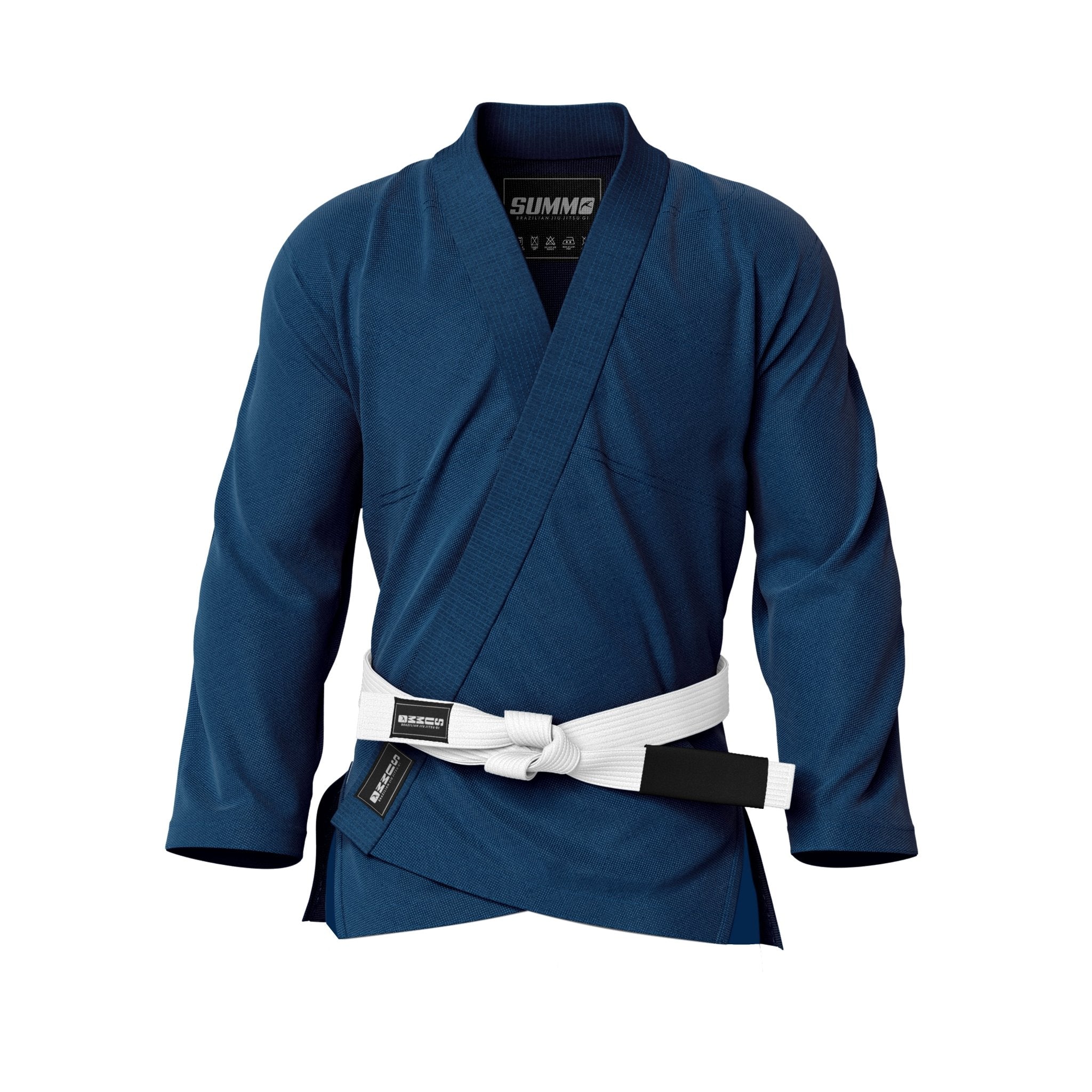 Plain Navy Blue Brazilian Jiu Jitsu Gi Jacket Only | Summo Sports