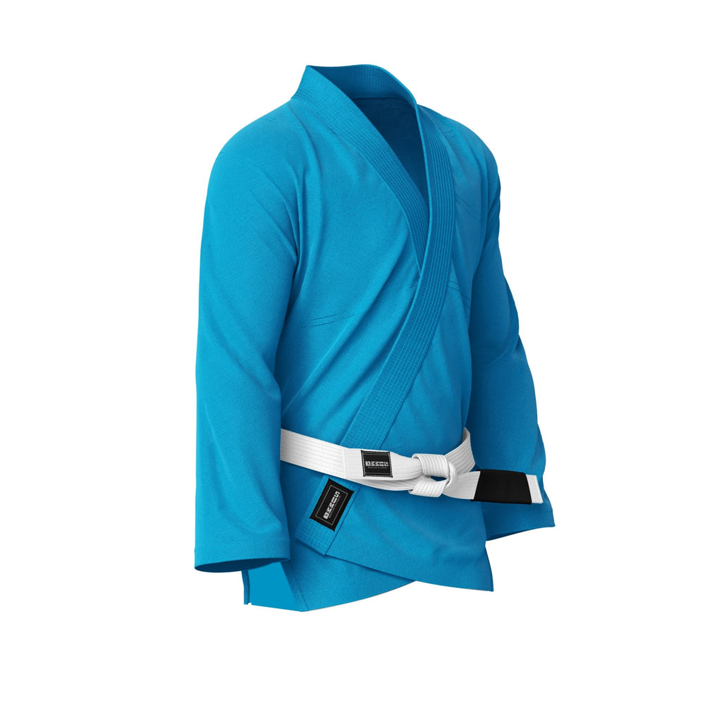Plain Sky Blue Brazilian Jiu Jitsu Gi Jacket - Summo Sports