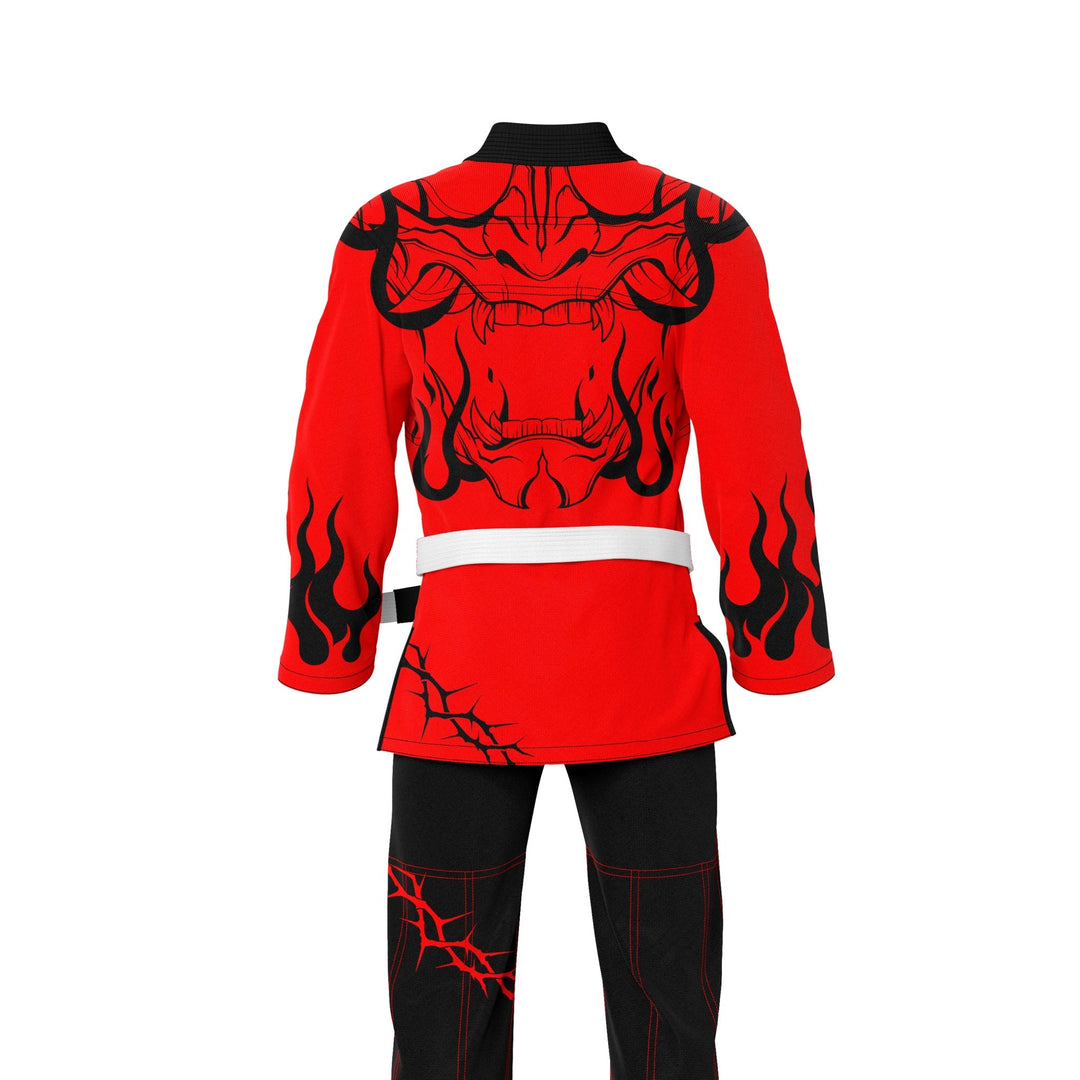 Porrada Crimson All Over Printed BJJ Gi - Summo Sports