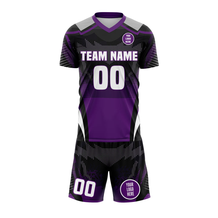 Obsidian Pulse Custom Soccer Uniform