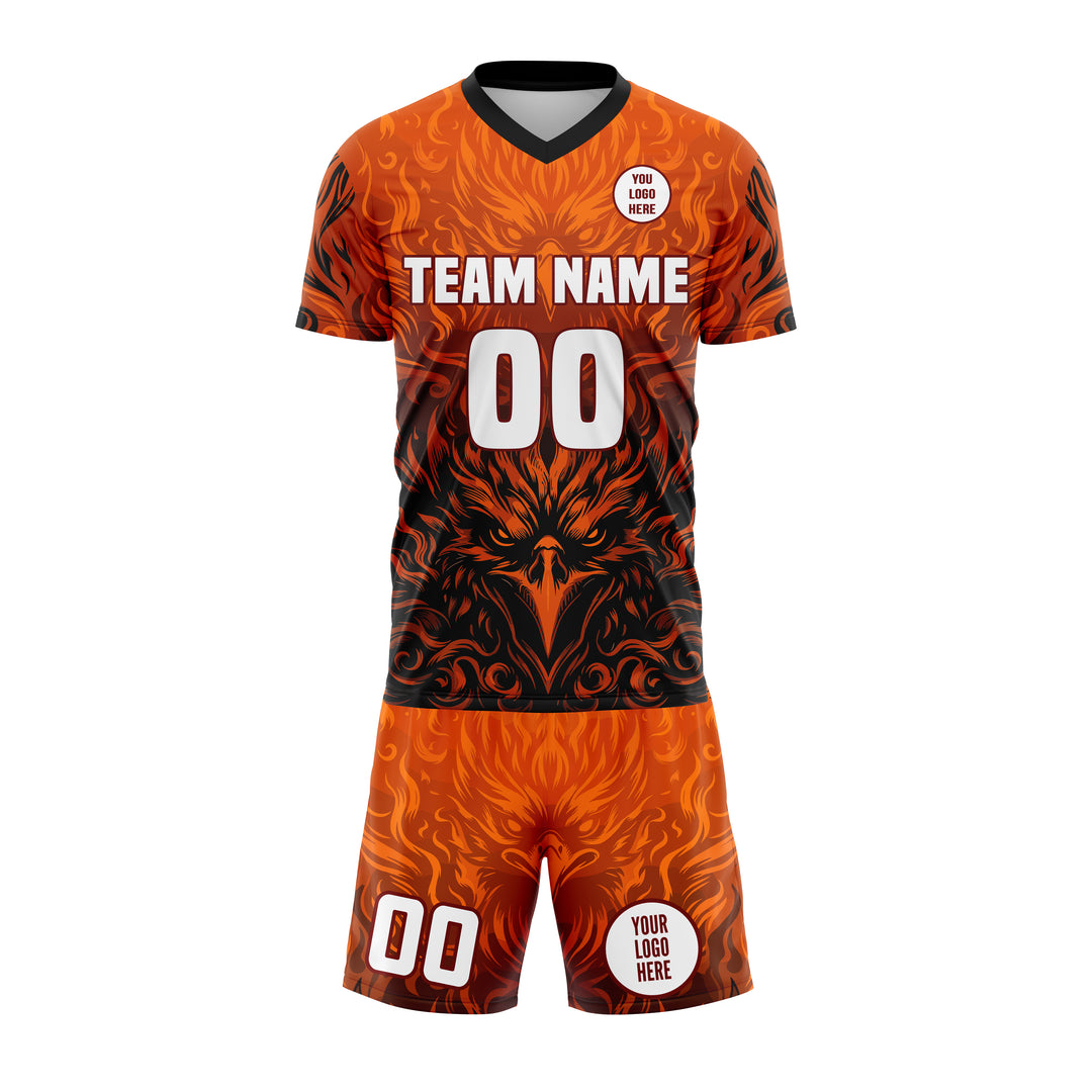 Blazing Hawk Custom Soccer Uniform