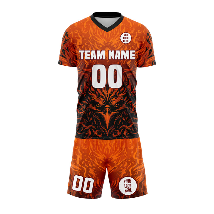 Blazing Hawk Custom Soccer Uniform