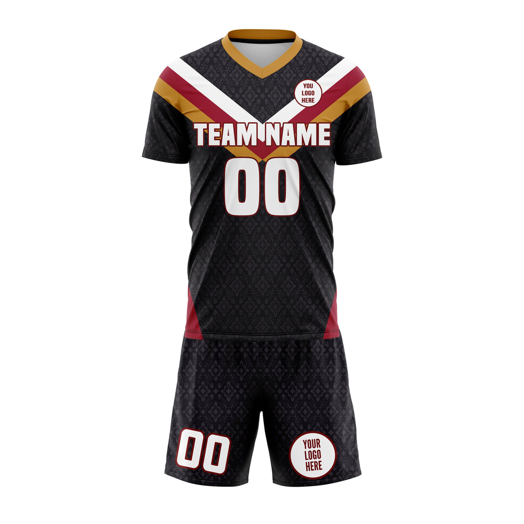 Dynasty Stripe Custom Soccer Uniform