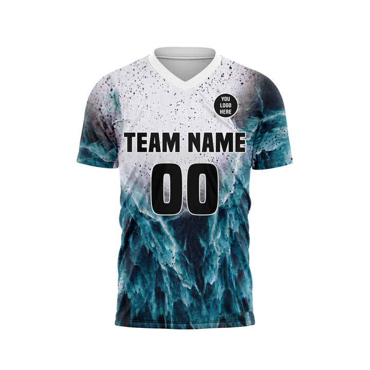 Arctic Splash Custom Soccer Uniform