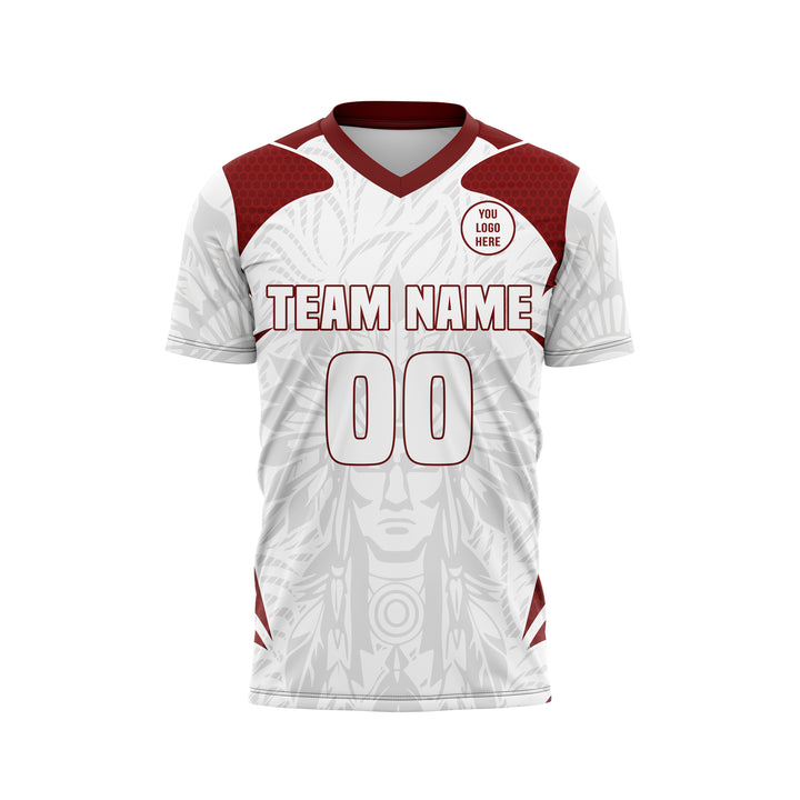 Crimson Chief Custom Soccer Jersey