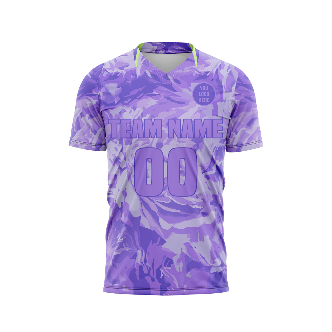 Amethyst Fade Custom Soccer Uniform
