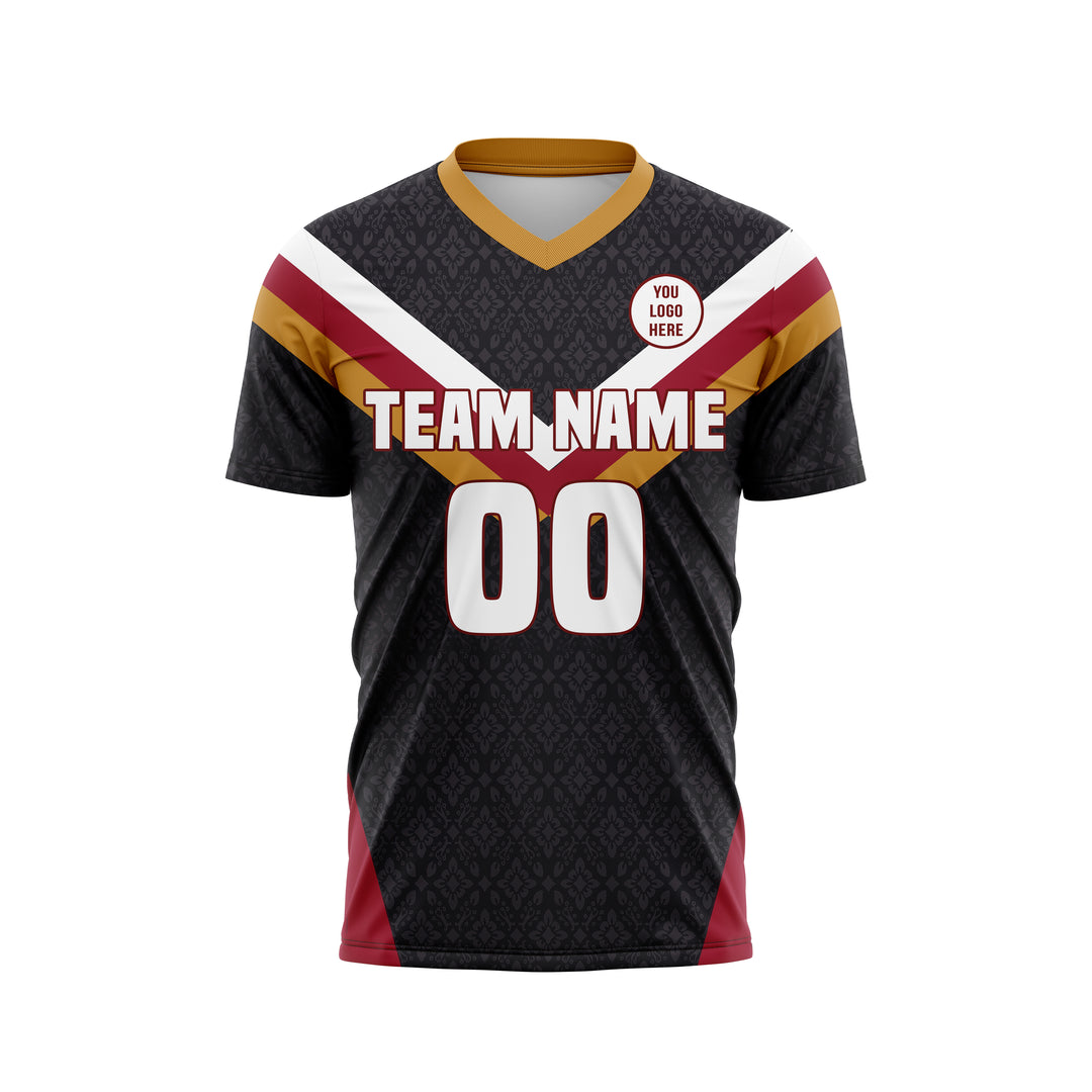 Dynasty Stripe Custom Soccer Jersey