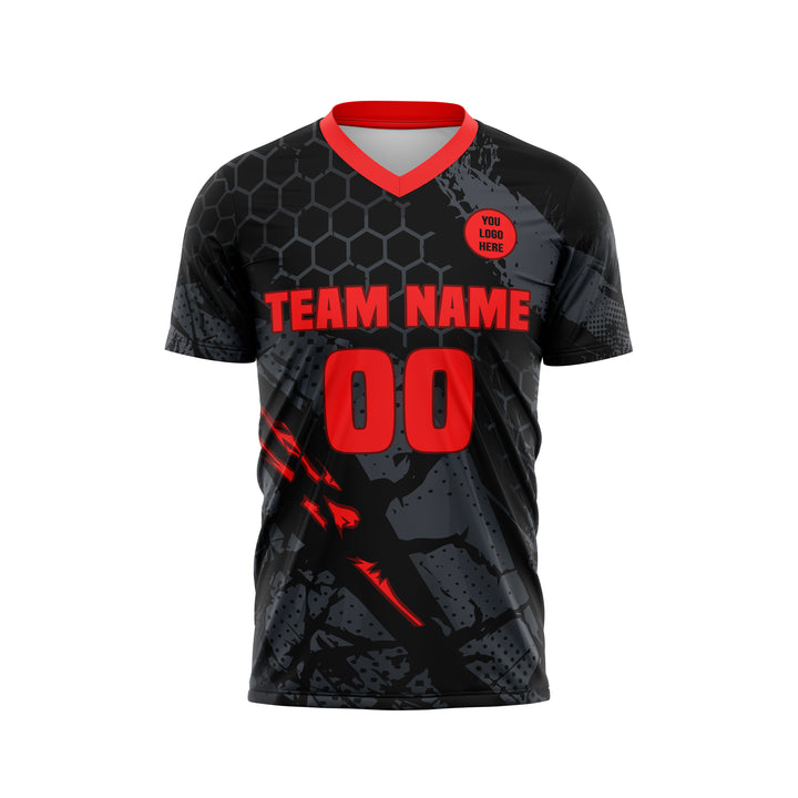 Crimson Strike Custom Soccer Uniform