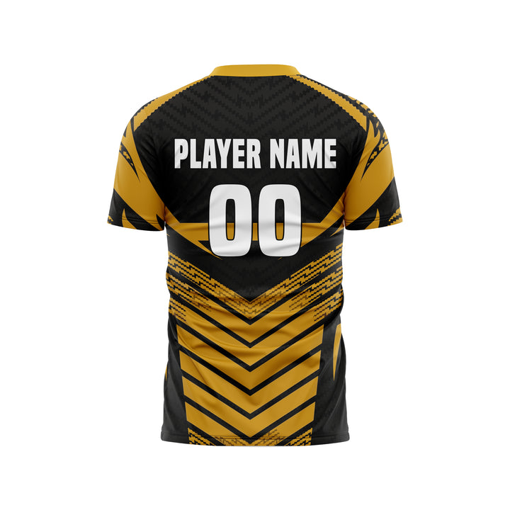 Gilded Blitz Custom Soccer Jersey