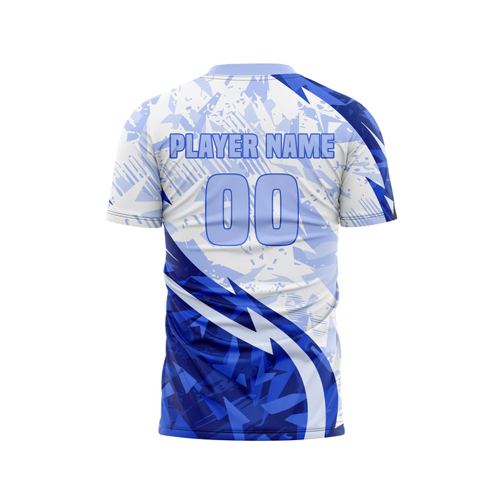 Azure Surge Custom Soccer Jersey